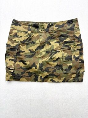 Camo Camouflage Mini Skirt